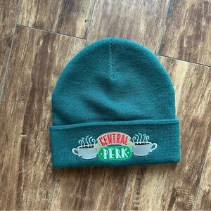 Friends Central Perk Applique Green Knit Touque